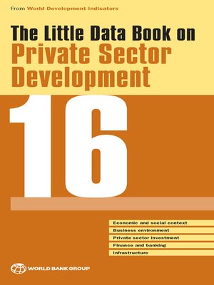 cover image of The Little Data Book on Private Sector Development 2016